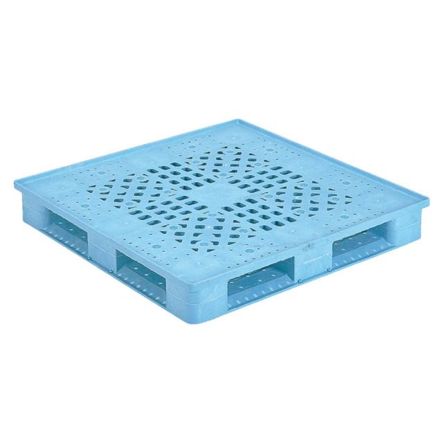 【法人限定】サンコー パレット D4-1111FN ライトブルー 812108-01 ×2個 セット販売 【メーカー直送・代引不可・置配不可】の通販は