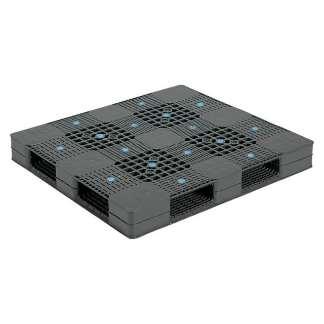 【法人限定】サンコー パレット D4-1112 グレー 813012-01 ×2個 セット販売 【メーカー直送・代引不可・置配不可】_1
