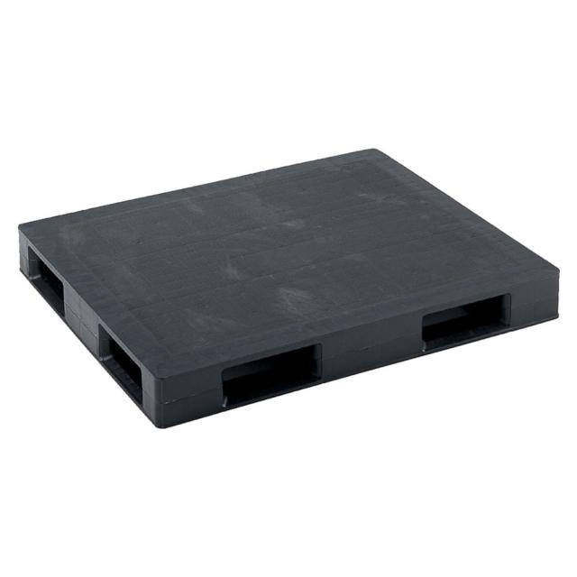 【法人限定】サンコー パレット D4-105125P-AS 再生ブラック 8P0001-01 ×2個 セット販売 【メーカー直送・代引不可・置配不可】_1