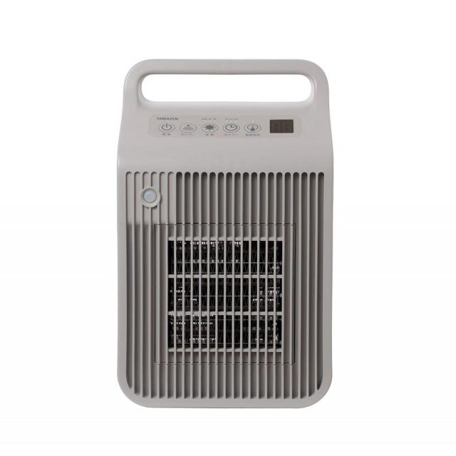 山善 セラミックヒーター 小型 DSF-VE121-GW