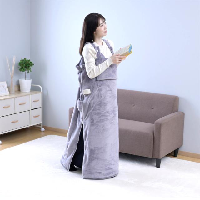 山善 どこでも電気着る毛布 くるみケット ACタイプ YAPP-402AC