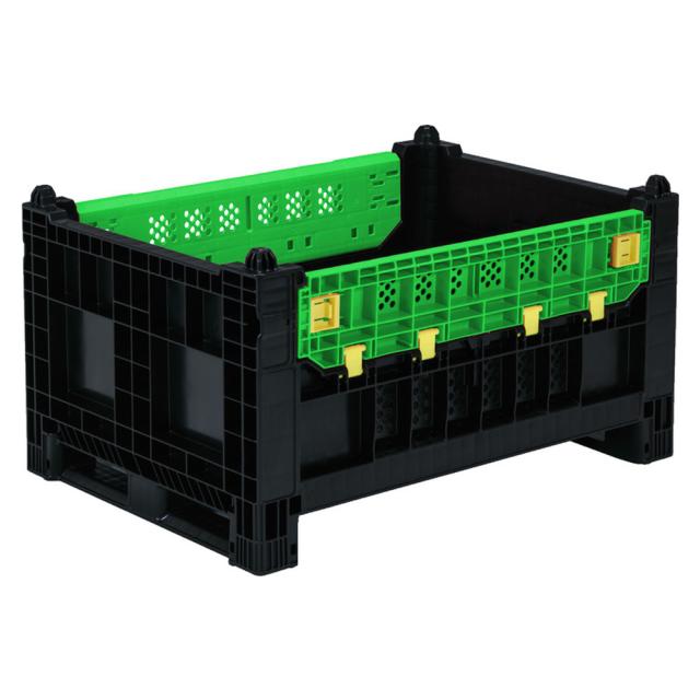 【法人限定】サンコー コンパレッター #600 底面孔有 ブラック/グリーン 261400-01 【メーカー直送・代引不可・置配不可】の通販は