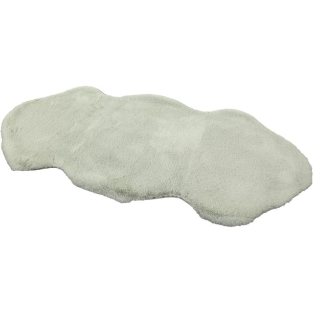 フェイクファーマット ルミエ 60×120cm ライトグレー 【メーカー直送・代引不可・置配不可】の通販は 5,060円