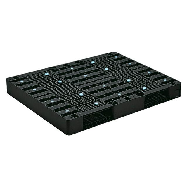 【法人限定】サンコー パレット R2-1114-3 再生ブラック 815403-00 ×2個 セット販売 【メーカー直送・代引不可・置配不可】_1