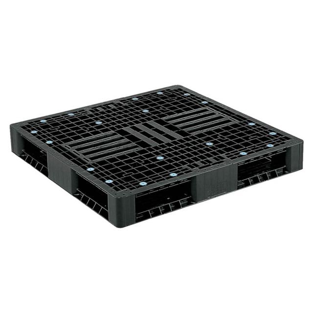 【法人限定】サンコー パレット R4-1111-3 再生ブラック 812183-00 ×2個 セット販売 【メーカー直送・代引不可・置配不可】_1