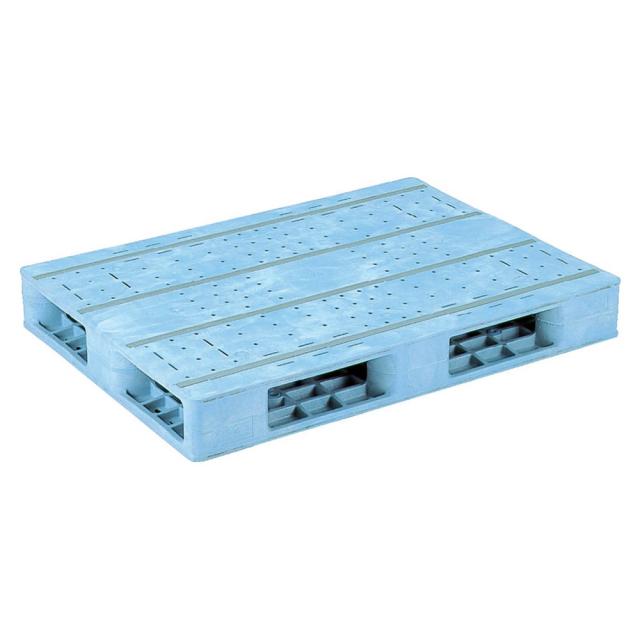【法人限定】サンコー パレット R4-811F ライトブルー 808852-01 ×2個 セット販売 【メーカー直送・代引不可・置配不可】_1