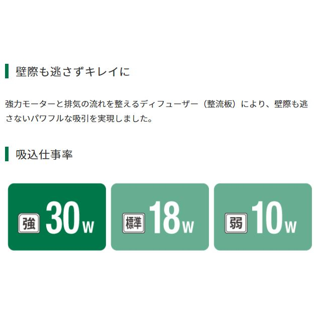 ハイコーキ HiKOKI 10.8V コードレスクリーナ バッテリー付 R12DC(BSW)