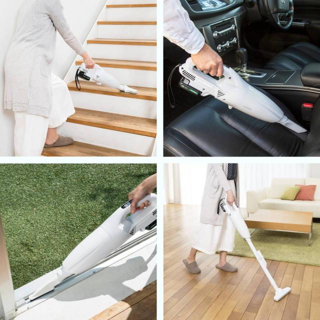 ハイコーキ HiKOKI 10.8V コードレスクリーナ バッテリー付 R12DC(BSW)