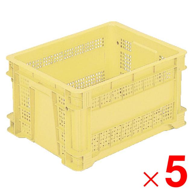 【法人限定】サンコー サンテナー B#29 クリーム 102901-00 ×5個 セット販売 【メーカー直送・代引不可・置配不可】