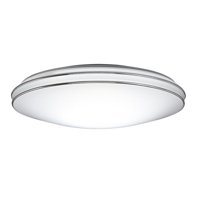 ホタルクス LEDシーリングライト デュアルクローム 8畳 調光 HLDZ08252