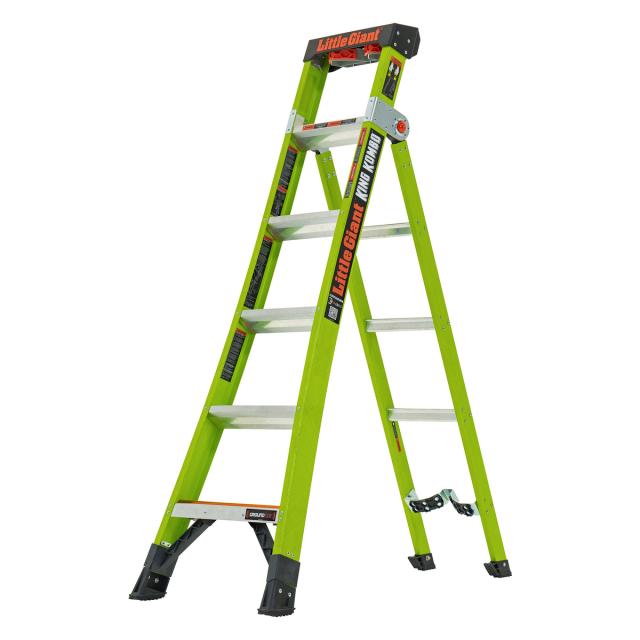 【法人限定】長谷川工業 はしご兼用脚立 キングコンボ LG-13814 【メーカー直送・代引不可・置配不可・配送地域限定】