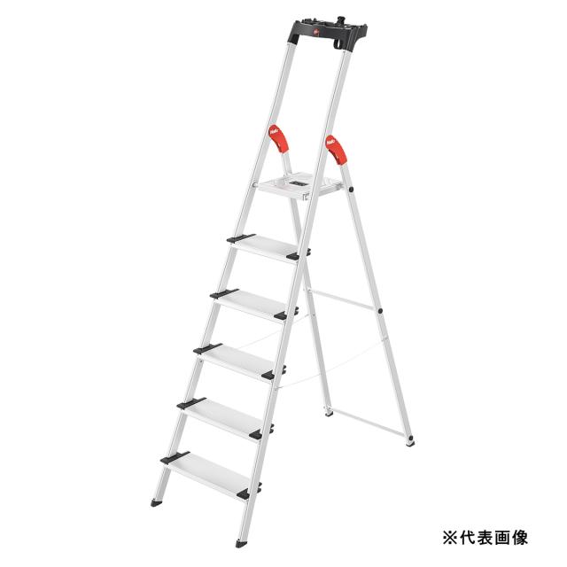 【法人限定】長谷川工業 脚立 上わく付き脚立 L80-6 【メーカー直送・代引不可・置配不可・配送地域限定】の通販は