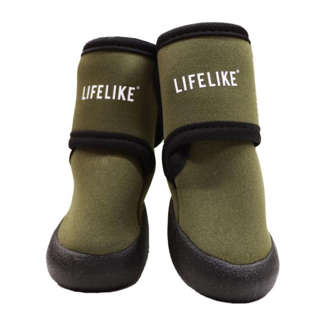 ライフライク ダブルストラップシューズ カーキ XL 125R05