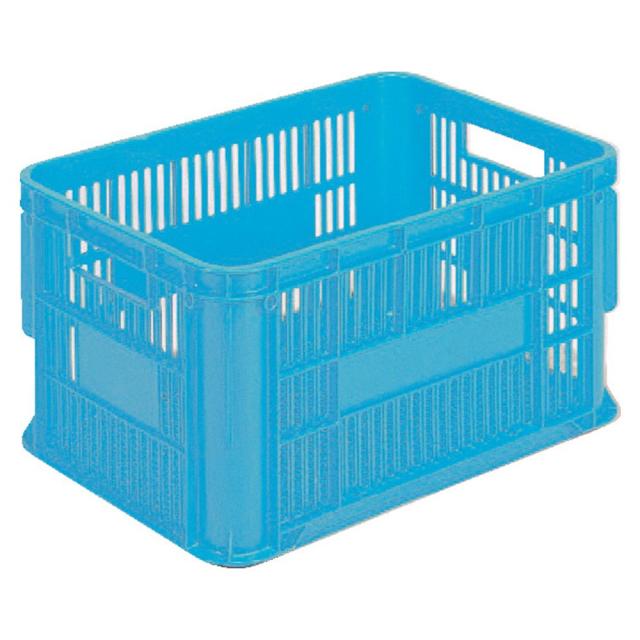 【法人限定】サンコー サンテナー B#80-3 ライトブルー 106901-00 ×6個 セット販売 【メーカー直送・代引不可・置配不可】_1