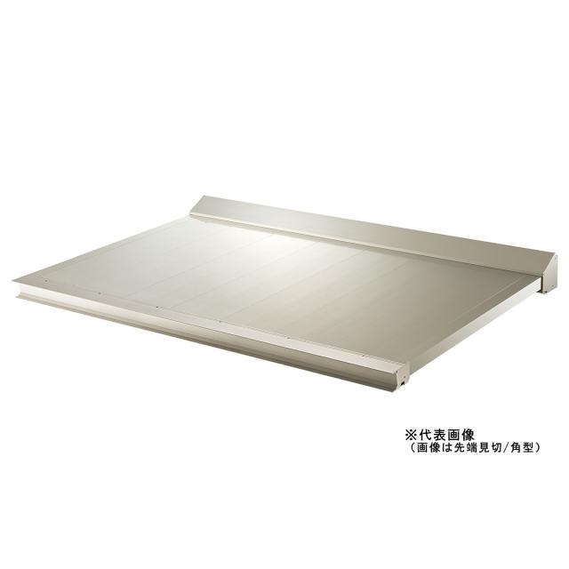 ダイケン アルミ庇 RSバイザー RS-K 先端スリム形 800×2000 ステンカラー RSKS0820B ダイケン（DAIKEN） アルミ庇 ＲＳバイザー ＲＳ−Ｋ 先端スリム形