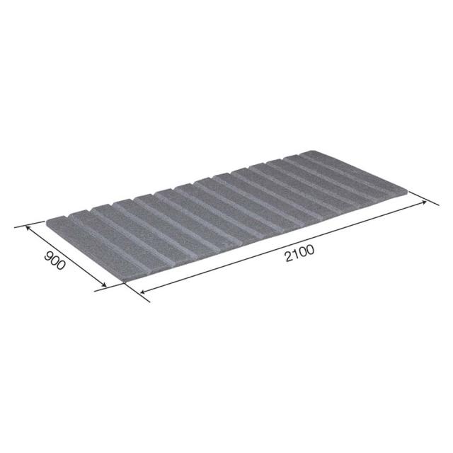 【法人限定】サンコー EPロールクッション 2109T30 グレー 780315-00 ×8個 セット販売 【メーカー直送・代引不可・置配不可】_2