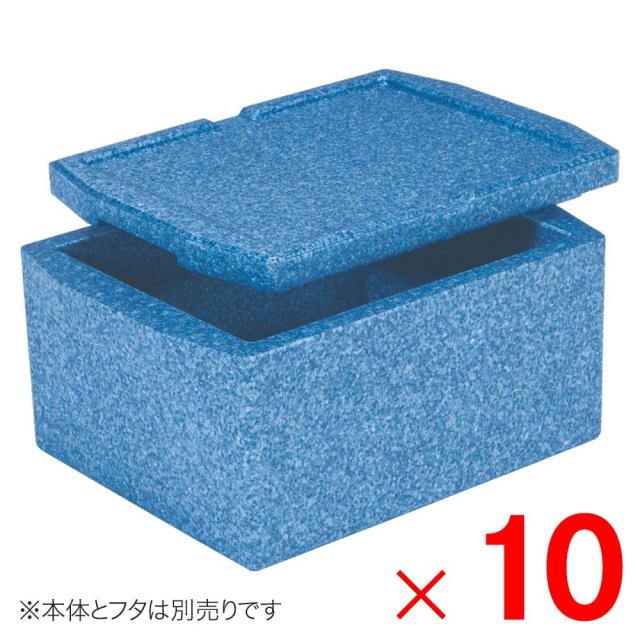 【法人限定】サンコー EPボックス #24-4 本体のみ ブルー 760404-00 ×10個 セット販売 【メーカー直送・代引不可・置配不可】