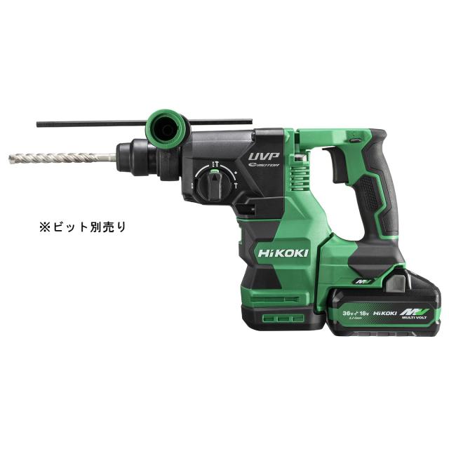 ハイコーキ HIKOKI 36Vロータリハンマ 蓄電池2個 充電器付き DH3628DA 2WPZ