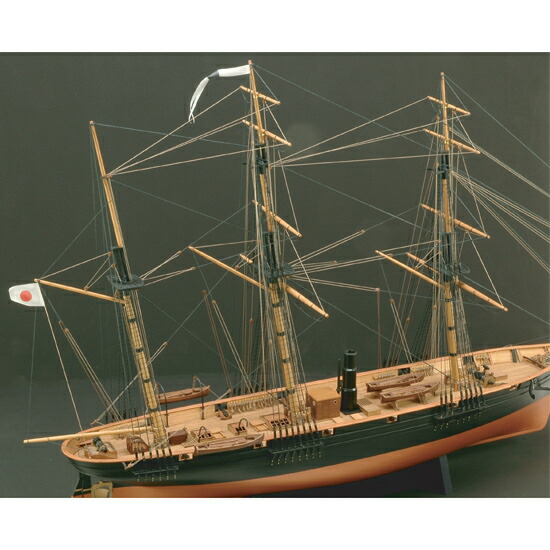 ウッディジョー 1/75 咸臨丸 帆無し 木製帆船模型 組立キット 1⁄75 咸臨丸（帆なし） \u2013 ウッディジョー