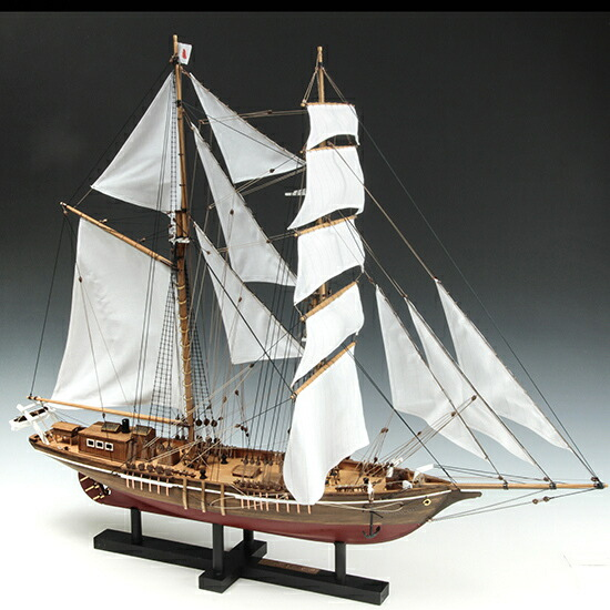 ウッディジョー 木製帆船模型 1/70 忍路丸の通販はau PAY マーケット