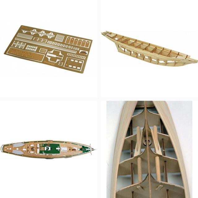 ★　ウッディジョー 木製帆船模型 1/75 サー・ウィンストン・チャーチル　送料無料