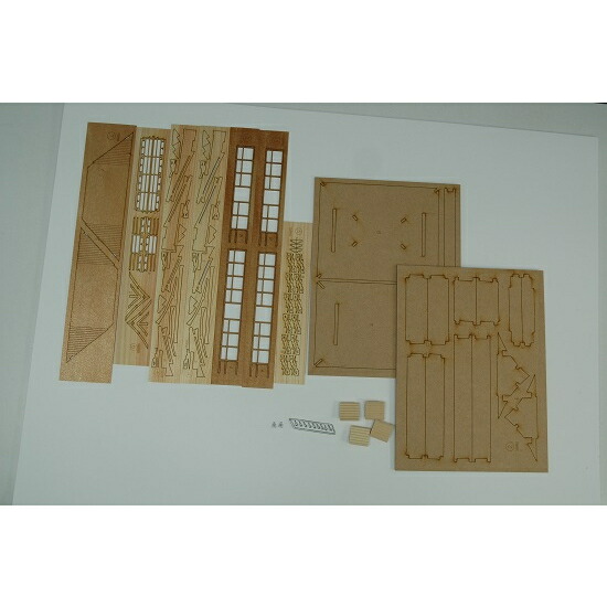 ウッディジョー 木製建築模型 1/150 法隆寺 金堂の通販はau PAY