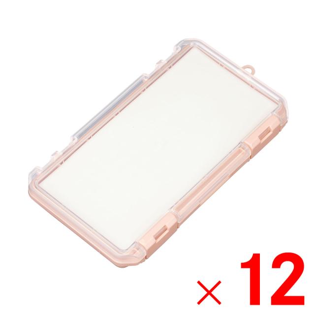 JEJアステージ クッション付コレクションケース 浅型 230HA コーラル ×12個 ケース販売