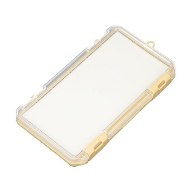 JEJアステージ クッション付コレクションケース 浅型 230HA イエロー ×12個 ケース販売