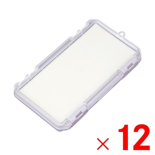 JEJアステージ クッション付コレクションケース 浅型 230HA ラベンダー ×12個 ケース販売