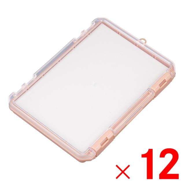 JEJアステージ クッション付コレクションケース 浅型 230A コーラル ×12個 ケース販売