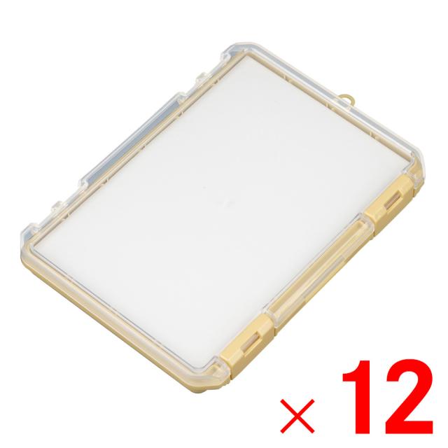 JEJアステージ クッション付コレクションケース 浅型 230A イエロー ×12個 ケース販売