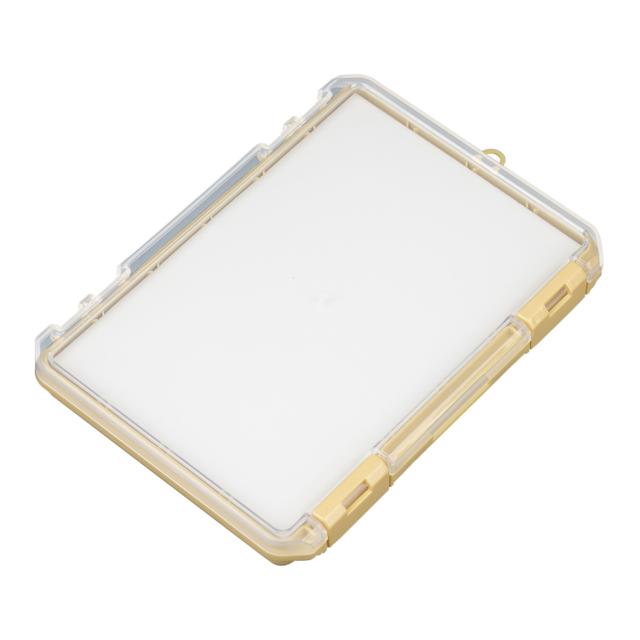 JEJアステージ クッション付コレクションケース 浅型 230A イエロー ×12個 ケース販売