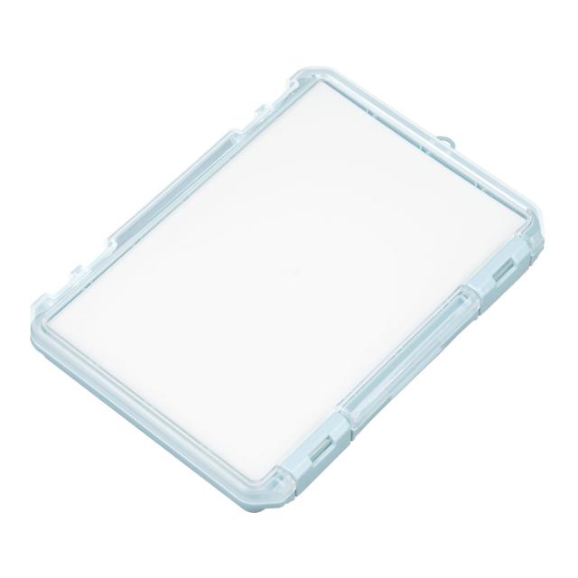 JEJアステージ クッション付コレクションケース 浅型 230A ブルー ×12個 ケース販売