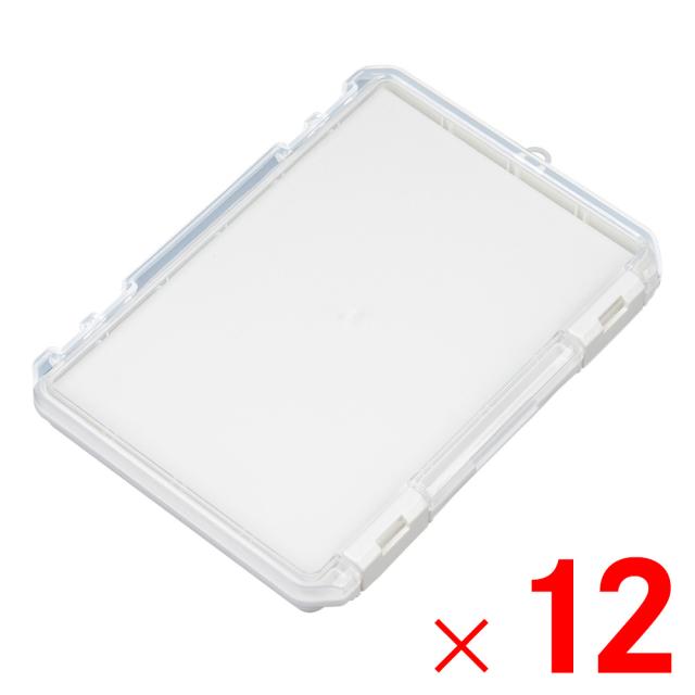 JEJアステージ クッション付コレクションケース 浅型 230A ホワイト ×12個 ケース販売