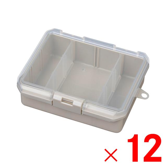 JEJアステージ 仕切板付コレクションケース 深型 155F グレージュ ×12個 ケース販売