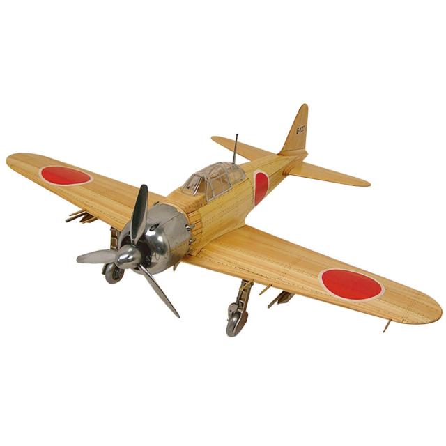ウッディジョー 木製飛行機模型 1/24 零戦