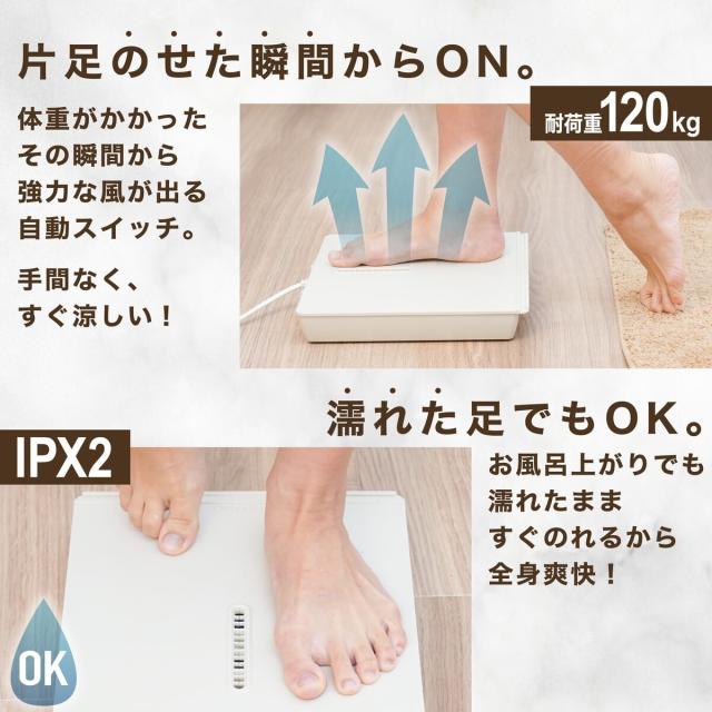 【在庫限り】サンコー 乗れる扇風機 のれせん2 MATFANHWH_5