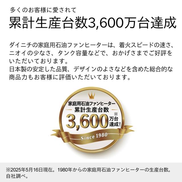 26/4/30今季終了 ダイニチ 石油ファンヒーター FW-25S6-Sの通販はau