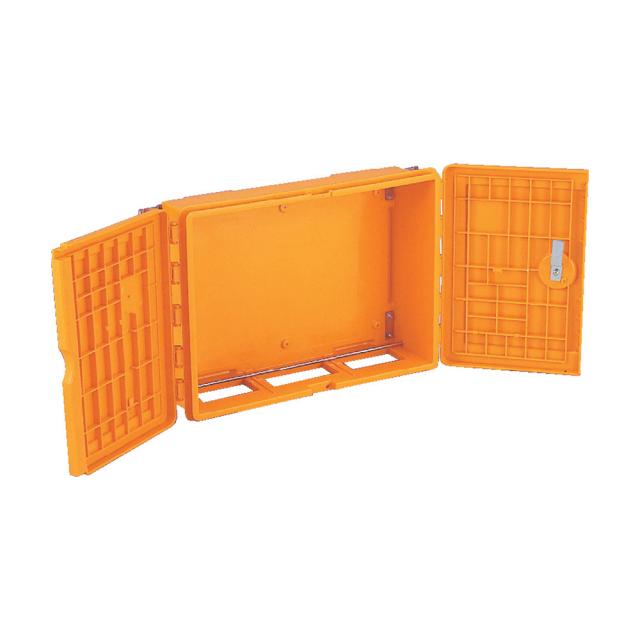 【法人限定】サンコー スイッチボックス 3型 セットS 無地 オレンジ 804744-01 【メーカー直送・代引不可・置配不可】