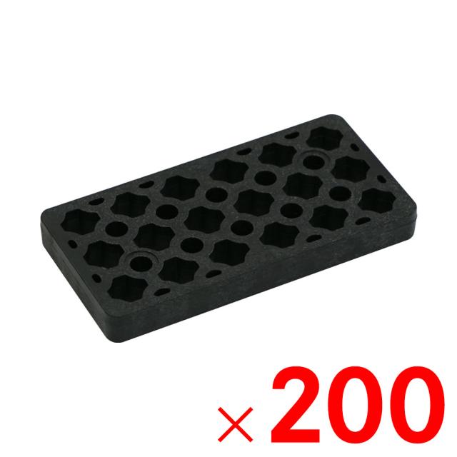 【法人限定】サンコー サンスペーサー M-15 再生ブラック 860061-00 ×200個 セット販売 【メーカー直送・代引不可・置配不可】