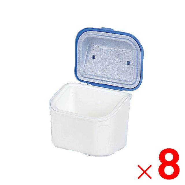 【法人限定】サンコー 保冷牛乳箱 4型-Lセット爪有・ロック無 ホワイト 200357-01 ×8個 セット販売 【メーカー直送・代引不可・置配不可】