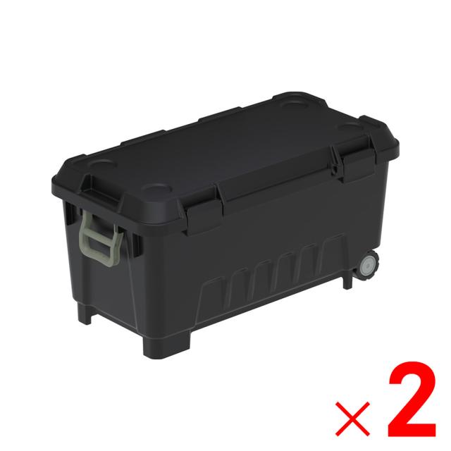 【法人限定】サンコー エコンストッカー1000 セット ブラック 860357-01 ×2個 セット販売 【メーカー直送・代引不可・置配不可】