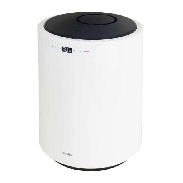 山善 大型スチームファン式加湿器(W) KSF-M1003