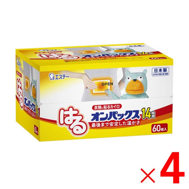 エステー はるオンパックス 60個入×4個 セット販売