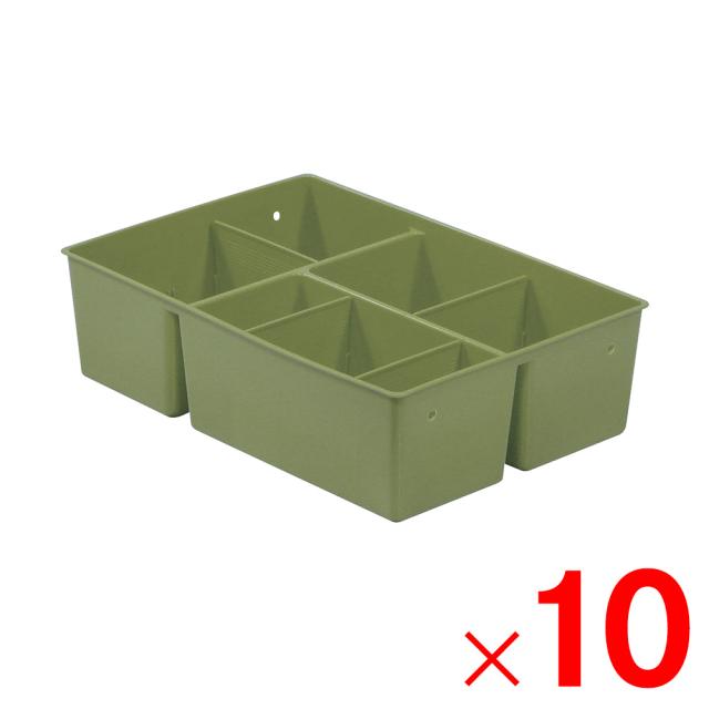 サンカ Nタフコンプラス インナートレー 44 カーキ ATCP-INT44×10個 セット販売