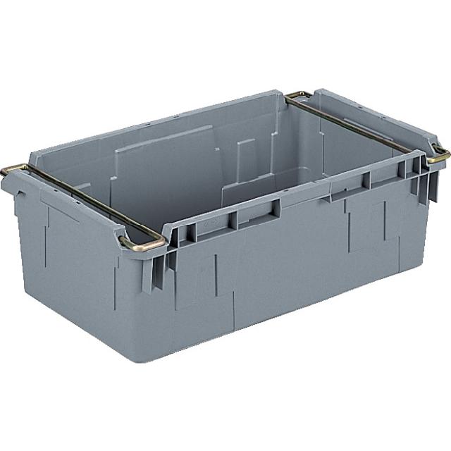 【法人限定】サンコー サンバケット #56N ハンドル付 孔無 ライトグレー 205500-01×5個 セット販売 【メーカー直送・代引不可・置配不可】_1