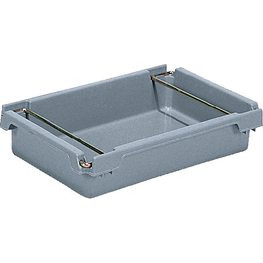 【法人限定】サンコー サンバケット #10N ハンドル付 ライトグレー 201154-01×10個 セット販売 【メーカー直送・代引不可・置配不可】_1