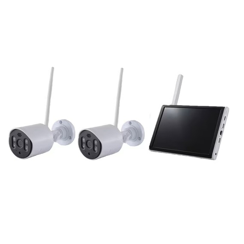 NSK AIカメラ 2台モニターセット NS-AI2110WRMS 2SET