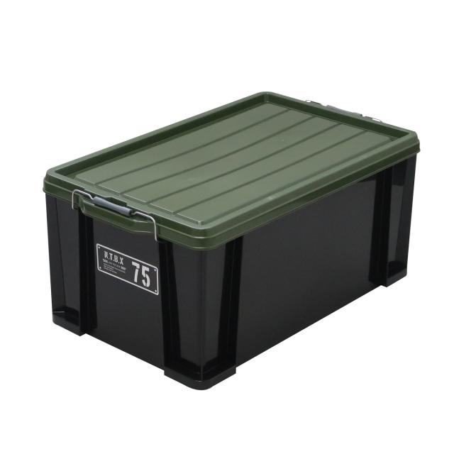 JEJアステージ NTボックス #75X ブラックグリーン ×3個 ケース販売 【大型便・時間指定不可】