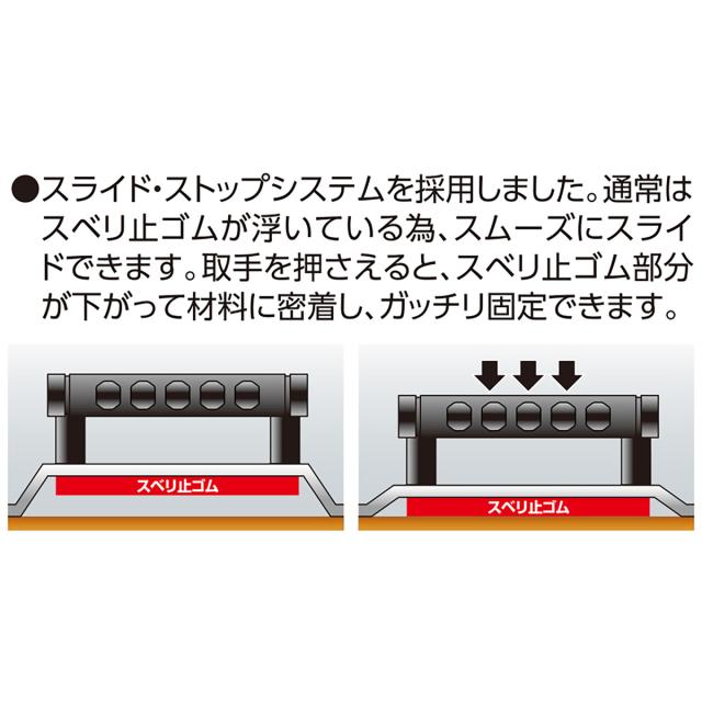 シンワ測定 丸ノコガイド定規 エルアングル plus シフト 1.2m 寸勾配切断機能付 79055_3